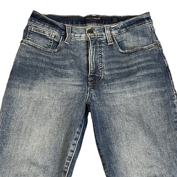 Lucky Brand High Rise Skinny Bridgette Ankle Jean. Faded Blue Size 10 / 30 - Picture 3 of 7